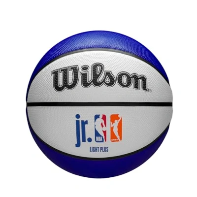 Afbeelding van Wilson Jr. NBA DRV Light Basketbal, outdoor en indoor, maat: 5, blauw/rood/wit
