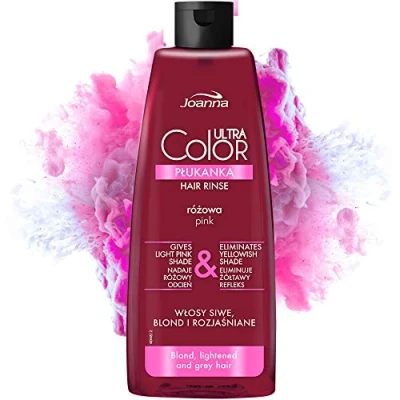 Afbeelding van Joanna Ultra Color System Hair Rinse Pink For Shade 150Ml