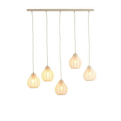 Afbeelding van Light &amp; Living Elati hanglamp 5L zand Stof