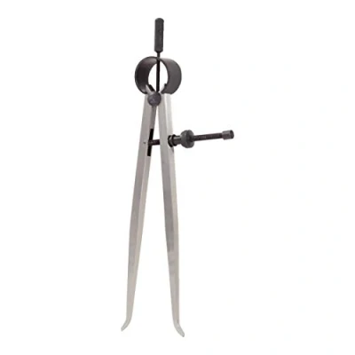 Afbeelding van KS Tools 300.0423 Precisie voetjespasser met veer en fijninstelling, 245mm