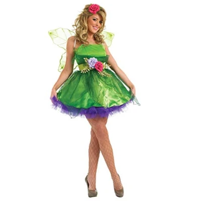 Afbeelding van Fun Shack Woodland Fairy Kostuum Vrouwen, Groen Fee Volwassen, Bos Womens Medium