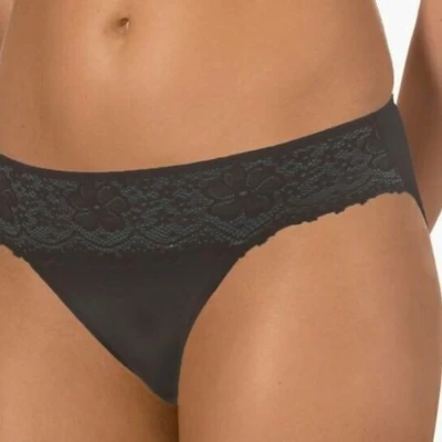 Afbeelding van Nina von C dames Rio Slip Jazzpant Millefleurs 46 Zwart