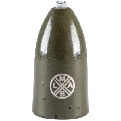 Afbeelding van LMAB Tungsten Bullet Weight Green Pumpkin 3.5g (4 stuks) Lood vervanger
