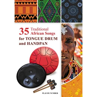 Afbeelding van 35 Traditional African Songs for Tongue Drum and Handpan: Play by Number