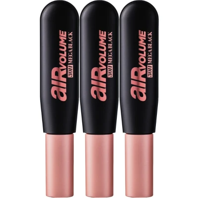 Afbeelding van 3x L&#039;Oréal Air Volume Mega 30H Mascara Extra Zwart