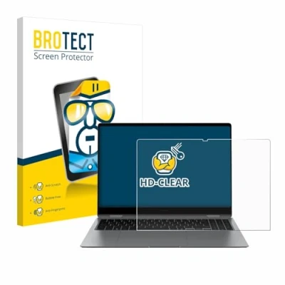 Afbeelding van BROTECT Screenprotector voor Samsung Galaxy Book5 Pro 360 16&quot; Folie Beschermfolie transparant