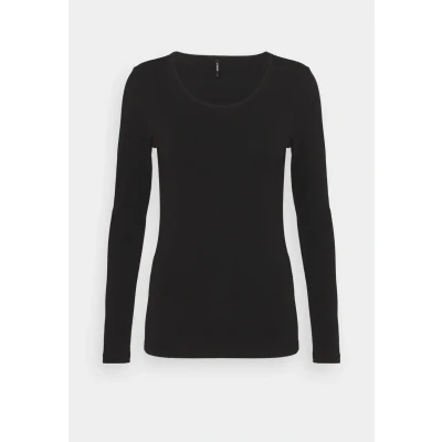 Afbeelding van ONLY Basic Longsleeve, Dames, Maat: XS, Black