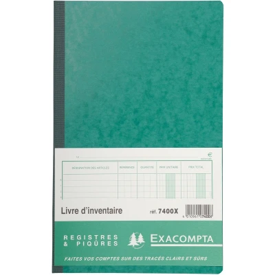 Afbeelding van Exacompta Inventaris, Ft 32 X 19,5 Cm, Franstalig Bedrijfsformulieren
