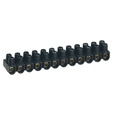 Afbeelding van Legrand Aansluitklem nylonbloc 2 schroeven/klem, zwart, LEG98433