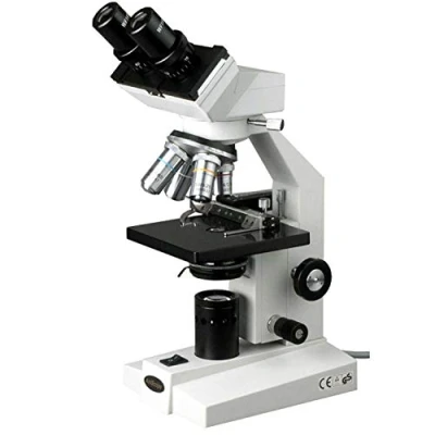Afbeelding van AmScope B100 MS 40x 1000X Binoculaire Biologische Microscoop w/Mech. Stadium