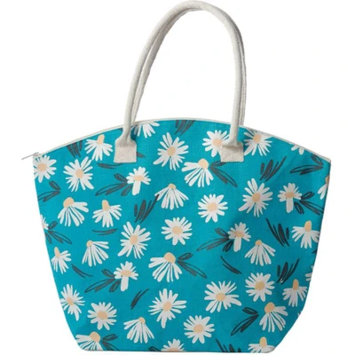 Afbeelding van Strandtas/Boodschappentas Margriet Pick of the Bunch Jute 41x54x16cm