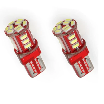 Afbeelding van T10 3014 21 SMD 2 stuks wit