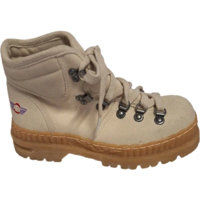 Afbeelding van ART M104 HALFHOGE CANVAS SNEAKER CREAM SIZE 41