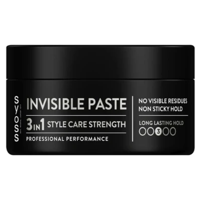 Afbeelding van Syoss Paste Invisible 3in1 Style Care Strength Long Lasting Hold 3