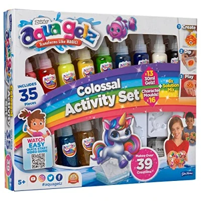 Afbeelding van John Adams , Aqua Gelz Colossal Activity Set: transforms like MAGIC! Arts &amp; crafts Ages 5+