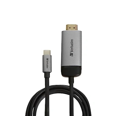 Afbeelding van Verbatim USB C Adapterkabel [1x stekker 1x HDMI stekker] 49144