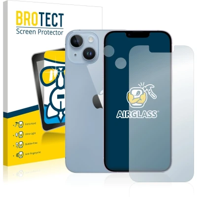 Afbeelding van BROTECT Screenprotector voor Apple iPhone 14 (Voor+Camera) Folie Beschermfolie Beschermglas transparant