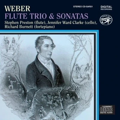 Afbeelding van Preston, Ward Clarke, Burnett Weber: Flute Trio And Sonatas (CD)
