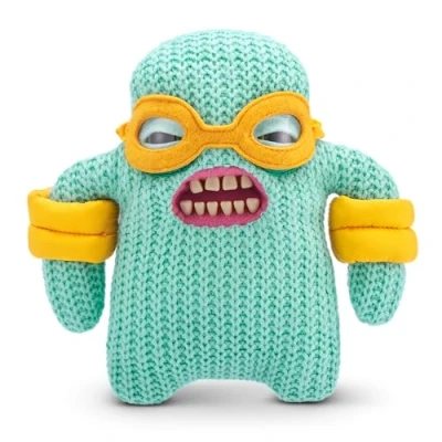 Afbeelding van Fuggler Vacay Vibes by ZURU, Grappig Lely Monster, Plush, Collectible, Toy (Mr Naalden Mint)