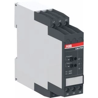 Afbeelding van Abb cm pss 3 fase spanningbewakingsrelais uitval volgorde ondersp oversp l1 l2 l3 400vac 50 60hz 2w met schroefaansluitk 1svr730784r3300