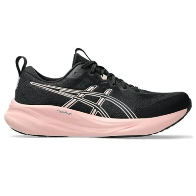 Afbeelding van Asics Gelpulse 16 ROAD Running Shoes Black breeze Sportieve wandelschoenen, Dames, Maat: 37, Kunststof