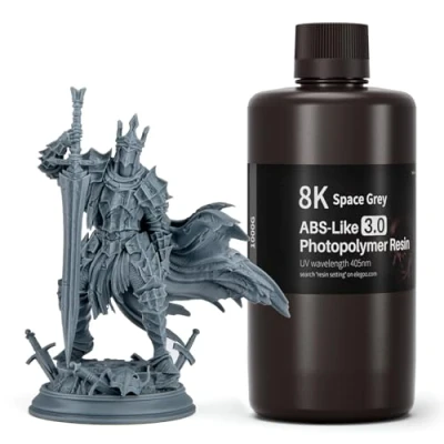 Afbeelding van ELEGOO 8K ABS Like Resin 3.0 Space Grijs 1000g