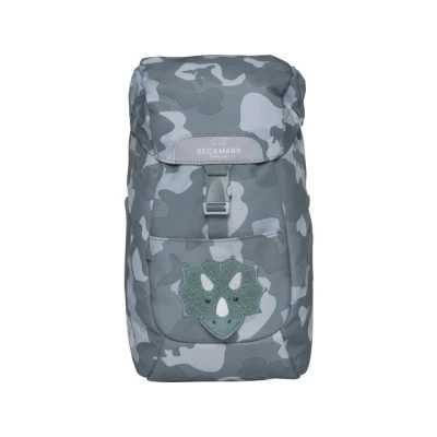 Afbeelding van Schooltas Beckmann Classic mini 12L Dinosaur grijs