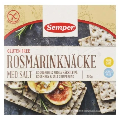 Afbeelding van Semper Knackebrod Rozemarijn en Zout 230 gram