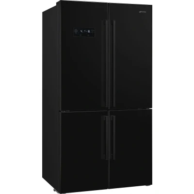 Afbeelding van Smeg FQ60NDE Amerikaanse koelkast Zwart