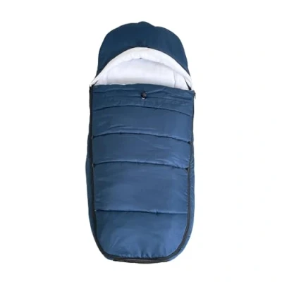 Afbeelding van Brogtorl Universele Baby Kinderwagen Warme voetenzak Zachte Voering en Waterdichte Stof Compatibel met Babyzen YOYO Inclusief draagtas machinewasbaar (blauw)