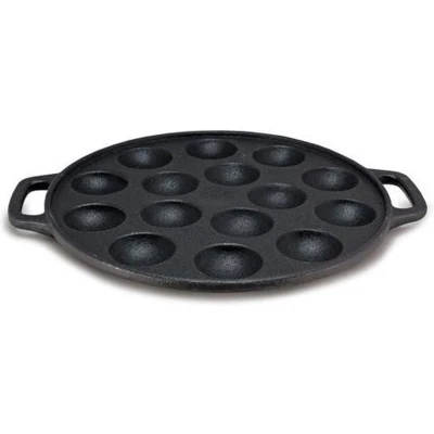 Afbeelding van Cookinglife Poffertjespan Cast Iron 24 x 29 cm