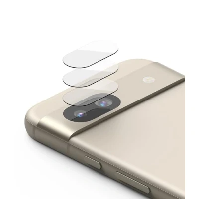 Afbeelding van Ringke Camera Glass Compatibel met de Pixel 8a, Gehard Glas Cameralensbeschermer (3P)