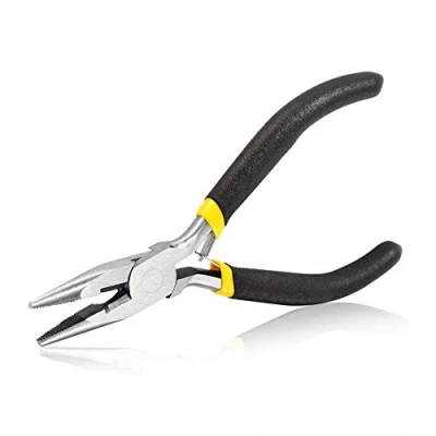 Afbeelding van SPEEDWOX 5 Inches Lange Neus Tang Ketting Mini Wire Cutter Side Snijtang Voor Moeilijk Te Bereiken Beperkte Gebieden Getande Kaken Sieraden Repareren Maken Gereedschap