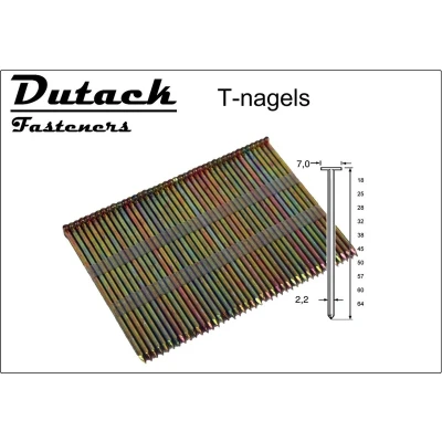Afbeelding van Dutack T nagel TN22 Staal 50mm ds 1 duizend 5220055