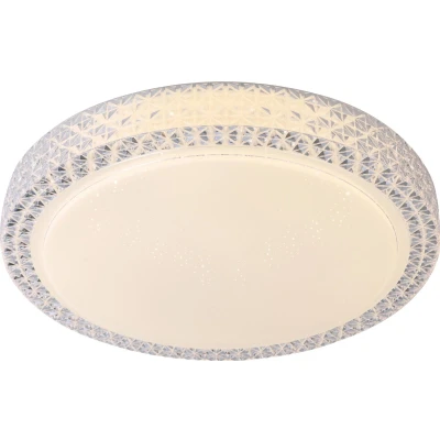 Afbeelding van Brilliant G96993/05 Badria LED plafondlamp vast ingebouwd 24 W Wit