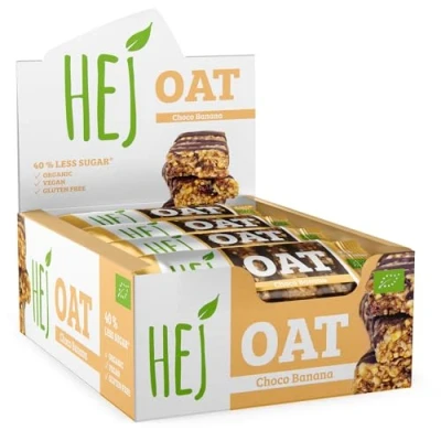 Afbeelding van HEJ Oat Bar Organic (12x45g) Chocolate Banana