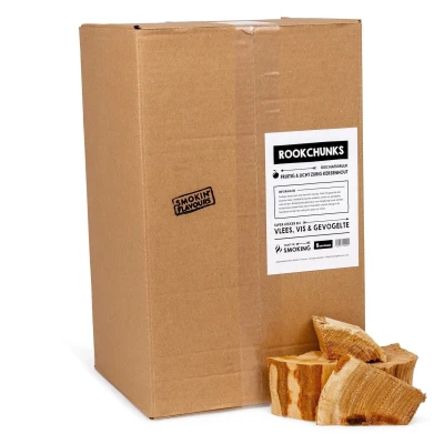 Afbeelding van Smokin&#039; Flavours Smokin’ Rookchunks kers 5 kg
