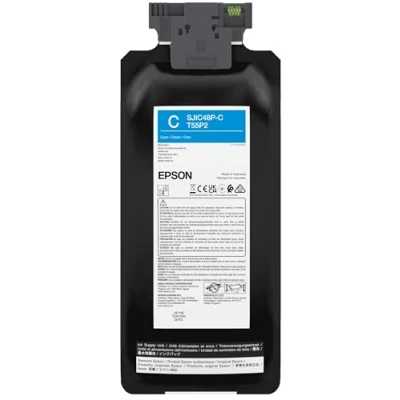 Afbeelding van Epson SJIC48P C inktcartridge cyaan