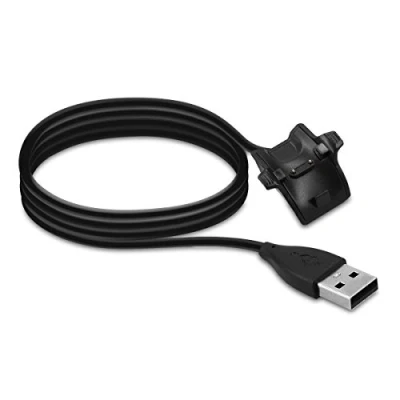Afbeelding van kwmobile USB oplaadkabel compatibel met HONOR Band 5/4 / 3/3 Pro 2/2 kabel Laadkabel voor smartwatch In zwart