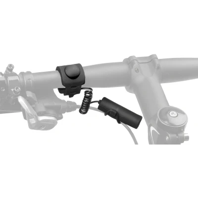 Afbeelding van M Wave Bel zwart 120dB elektrische fietsbel 420270