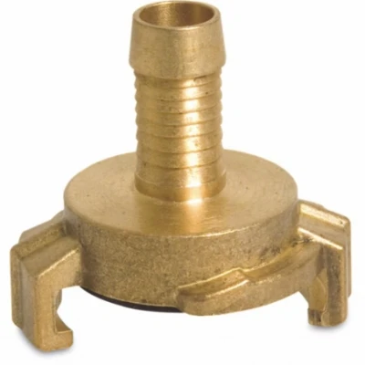 Afbeelding van Geka snelkoppeling messing met slangtule 1/2&quot;