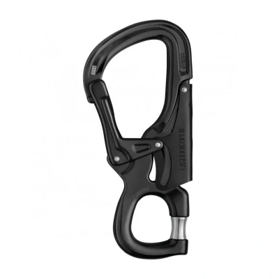 Afbeelding van Petzl Eashook Open double action karabiner zwart