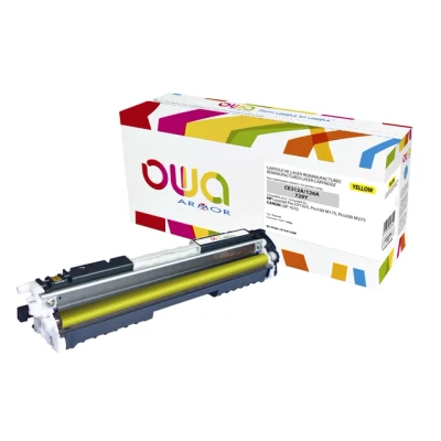 Afbeelding van Toner refurbished HP 126A Geel OWA