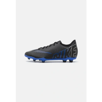 Afbeelding van Nike Performance Mercurial Vapor 15 CLUB FG/MG Voetbalschoenen met Kunststof noppen voor kinderen, Maat: 35.5, Black/chrome/hyper royal