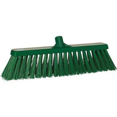Afbeelding van Vikan Bezem hard polyester groen, 53 cm, Geschikt voor Veehouderij