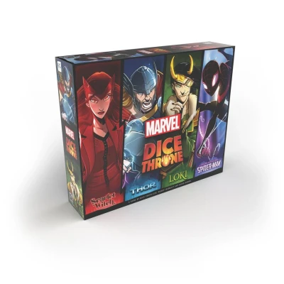 Afbeelding van Marvel Dice Throne: Scarlet Witch v. Thor Loki Spider Man