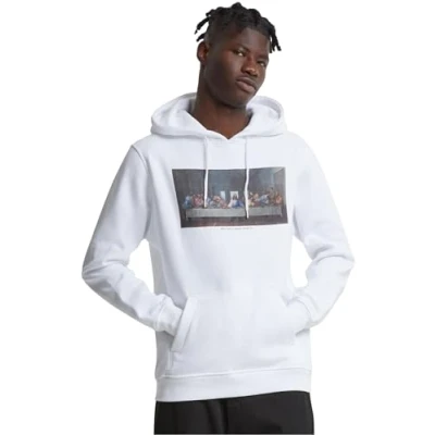Afbeelding van Mister Tee CAN T HANG WITH US Hoodie, Heren, Maat: Large, White