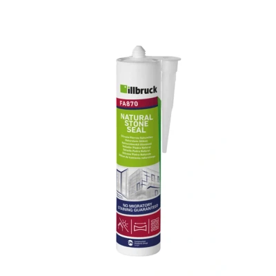 Afbeelding van Illbruck FA870 Natuursteenkit Glanzend grijs 310ml koker FA870378753