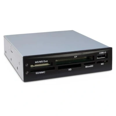 Afbeelding van Inter Tech CI 02 geheugenkaartlezer Intern USB 2.0 Zwart