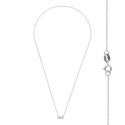 Afbeelding van Zilveren basic ketting, schakels
